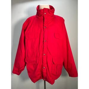 Vintage Woolrich Coat Mens X Large Red Mountaineering Parka Jacket 80s